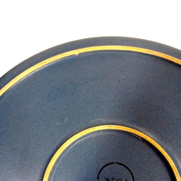 DANSK MESA 13" ROUND SERVING TRAY SKY BLUE POTTERY PLATTER PORTUGAL - Picture 6 of 6